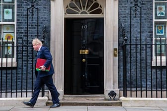 Premierminister Boris Johnson: In der Downing Street fanden während des Lockdowns mehrere Partys statt.