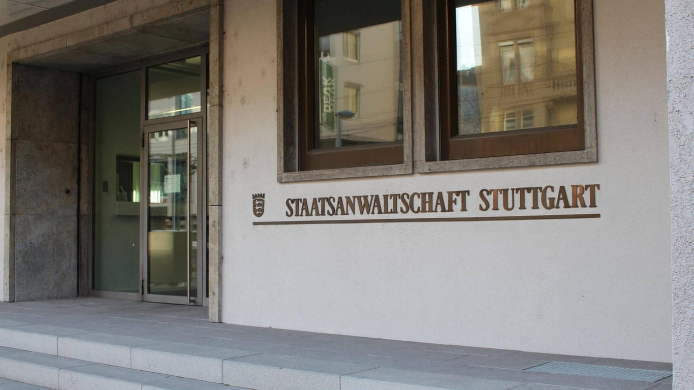 Schriftzug der Staatsanwaltschaft Stuttgart (Symbolbild): Gegen die Drogenhändler laufen mehrere Verfahren.