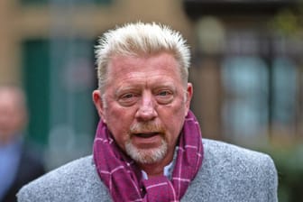Boris Becker, ehemaliger Tennis-Profi aus Deutschland, trifft am Southwark Crown Court in London ein: Er bestreitet Vorwürfe über den Verbleib seiner Trophäen