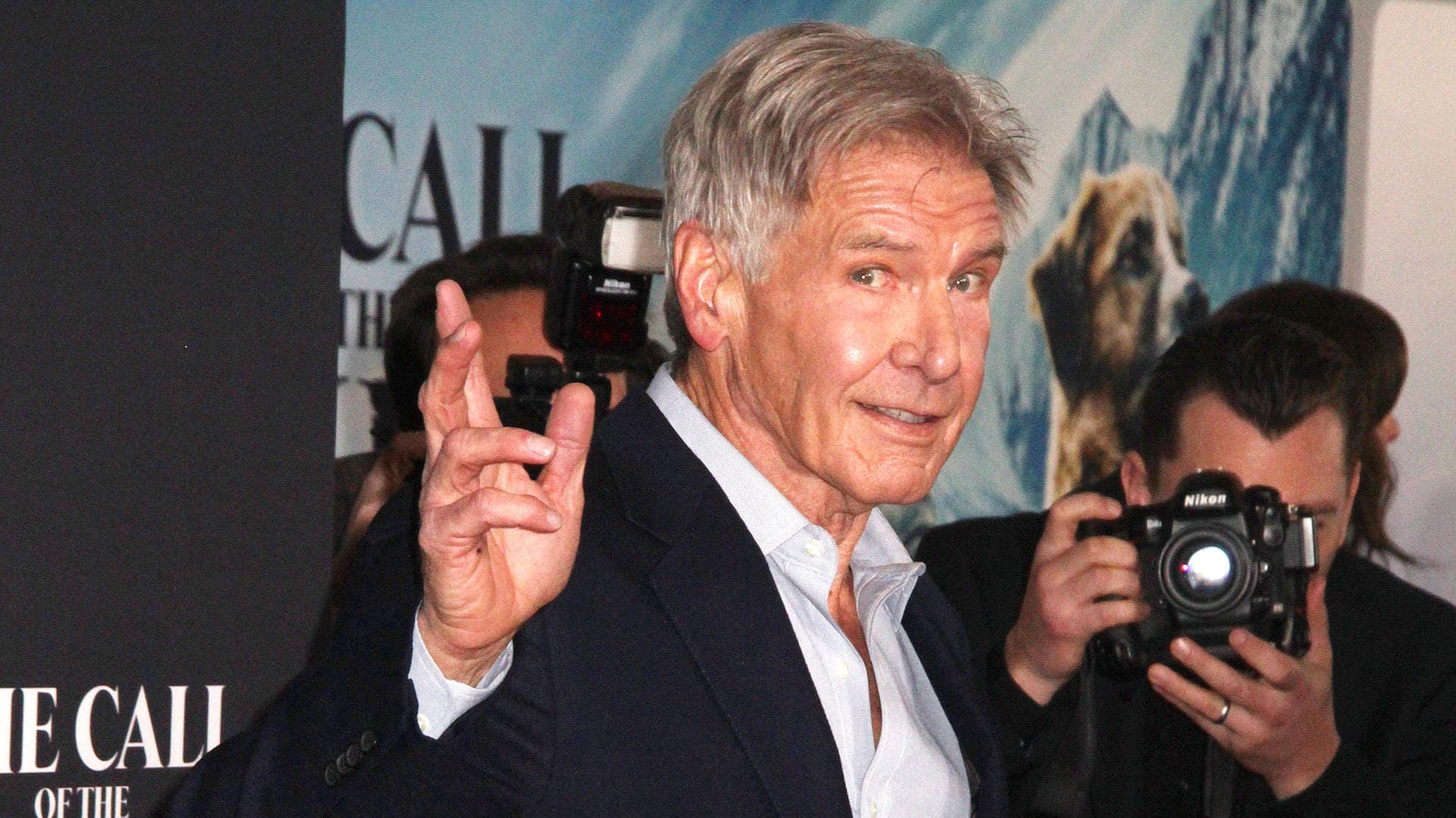 Harrison Ford bei der "The Call of the Wild"-Filmpremiere (Archivbild): Der US-Star spielt jetzt in einer Komödien-Serie.