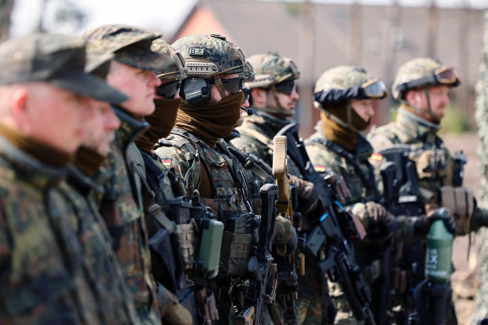 Deutsche Soldaten der Panzerbrigade 21 (Archivbild): Dieser Truppenteil der Bundeswehr stellt der Nato regelmäßig Kräfte zur Verfügung.