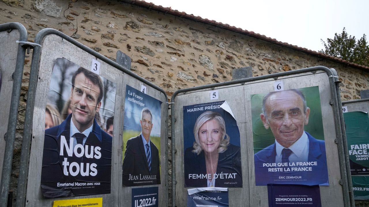Knapp eine Woche vor dem Start der Präsidentschaftswahl in Frankreich haben die Kandidatinnen und Kandidaten den Endspurt im Werben um die Wählergunst angetreten.
