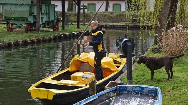 Post startet wieder die Kahnzustellung im Spreewald