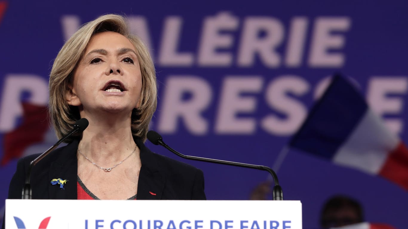 Valérie Pécresse: Die konservative Präsidentschaftskandidatin wird wahrscheinlich chancenlos sein.