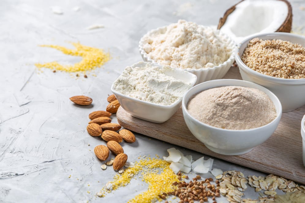 Mehl: Es gibt einige glutenfreie Alternativen.