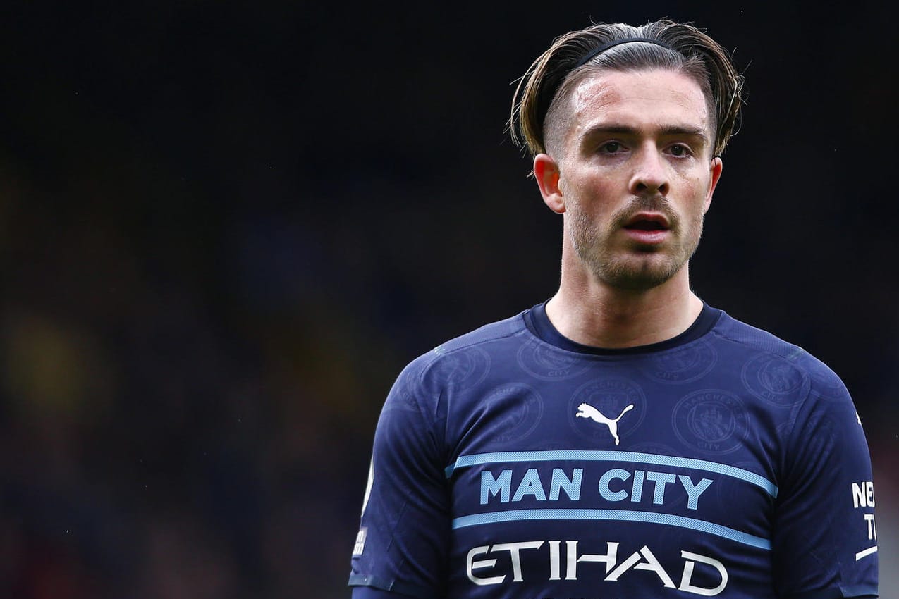 Jack Grealish: Der Mittelfeldspieler führt mit ManCity die Tabelle der Premier League an.