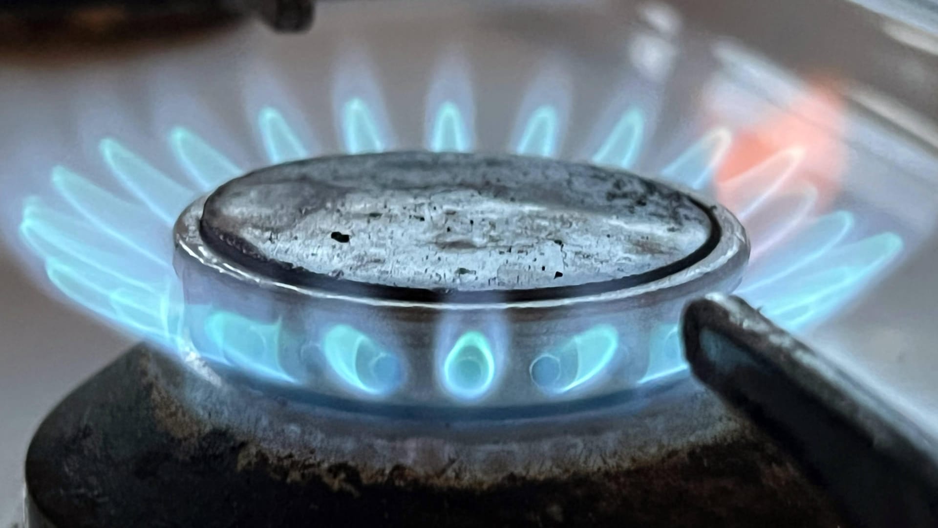 Eine Gasflamme an einem Herd (Symbolbild): Die Bundesnetzagentur warnt vor den Auswirkungen eine Gasmangels. Eine Gasflamme an einem Herd (Symbolbild): Die Bundesnetzagentur warnt vor den Auswirkungen eine Gasmangels.