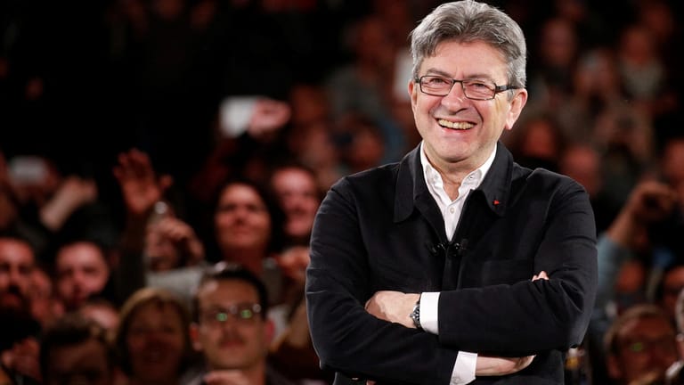 Jean-Luc Mélenchon gilt als abgeschlagen, doch seine Wähler könnten zum Zünglein an der Waage werden.