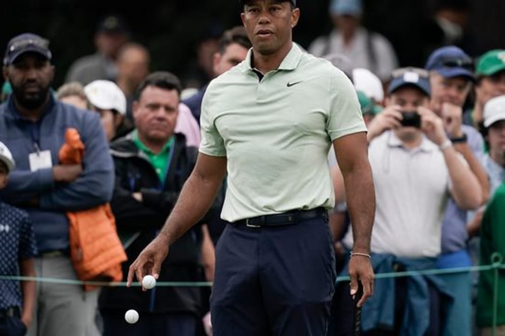 Hat sich nach seinem schweren Autounfall zurückgekämpft: Tiger Woods in Aktion.