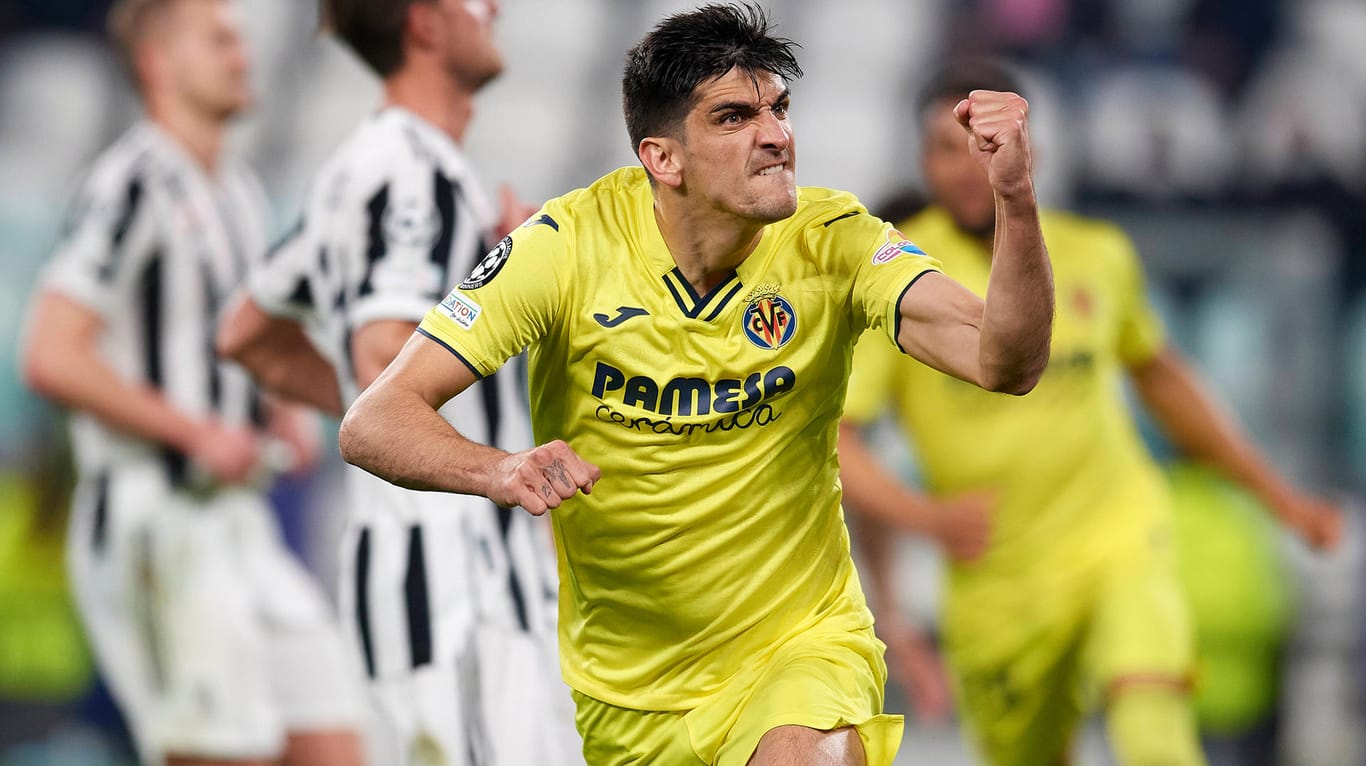 Torjäger: Wenn gesund, ist Gerard Moreno Fixpunkt in der Villarreal-Offensive. Hier feiert er sein Tor gegen Juventus.