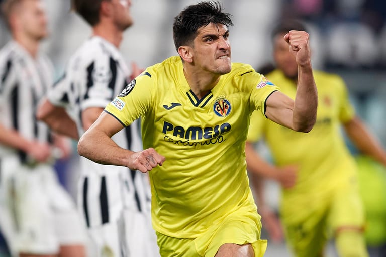 Torjäger: Wenn gesund, ist Gerard Moreno Fixpunkt in der Villarreal-Offensive. Hier feiert er sein Tor gegen Juventus.