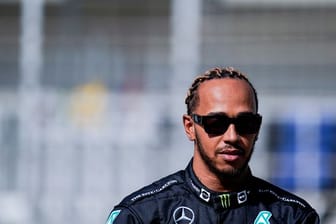 Mercedes-Pilot Lewis Hamilton fuhr zu Saisonbeginn hinterher.