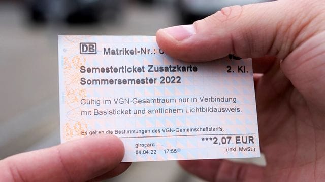 Fehlerhaftes Semesterticket