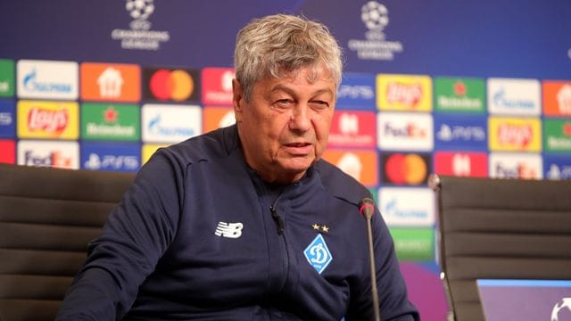 Mircea Lucescu, Cheftrainer vom ukrainischen Spitzenclub Dynamo Kiew.