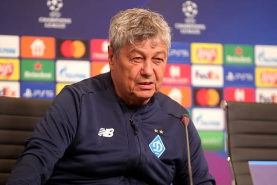 Mircea Lucescu, Cheftrainer vom ukrainischen Spitzenclub Dynamo Kiew.