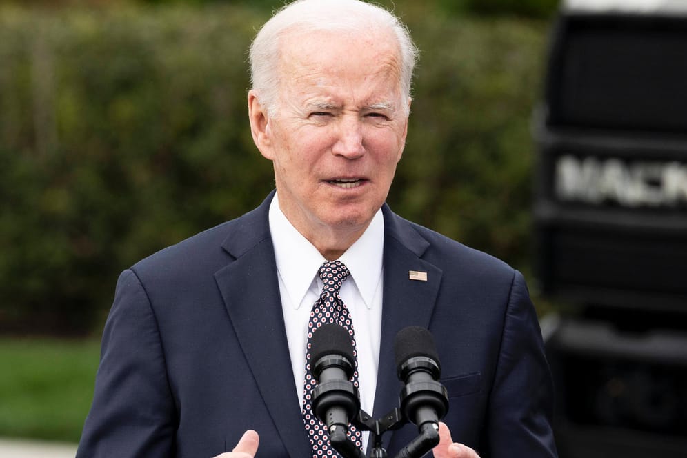 Joe Biden, US-Präsident: Das Weiße Haus hat neue Sanktionen gegen Russland beschlossen.