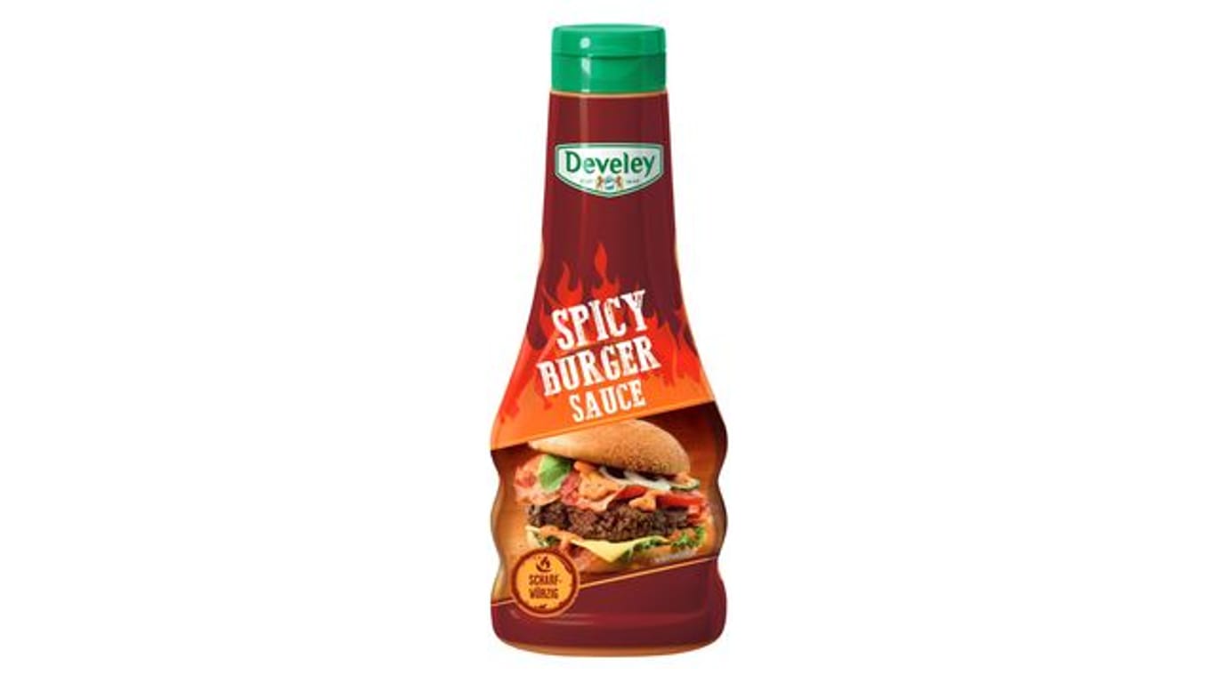 Der bayerische Hersteller Develey ruft das Produkt "Spicy Burger Sauce" zurück.