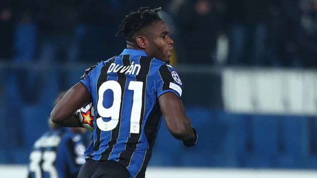 Mit neun Toren ist Duvan Zapata in der Serie A der treffsicherste Stürmer Bergamos.