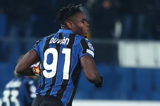 Mit neun Toren ist Duvan Zapata in der Serie A der treffsicherste Stürmer Bergamos.