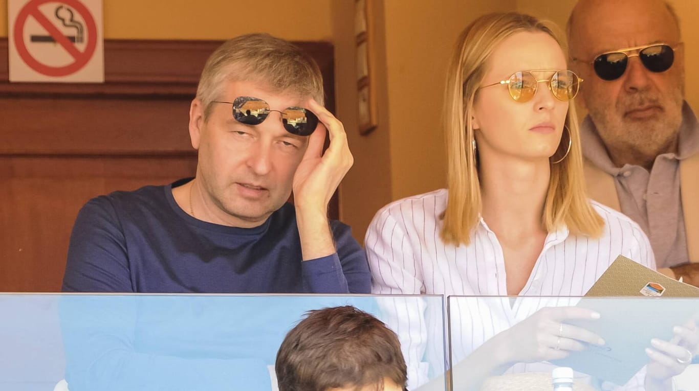 Dmitri Rybolowlew mit seiner Ex-Frau Elena 2018