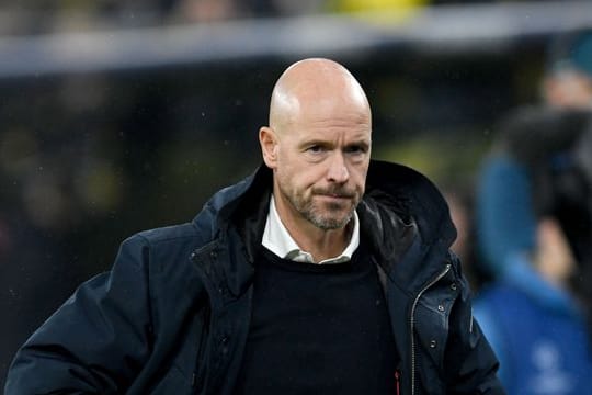 Trainer Erik ten Hag steht vor einem Engagement beim Premier-League-Topclub Manchester United.