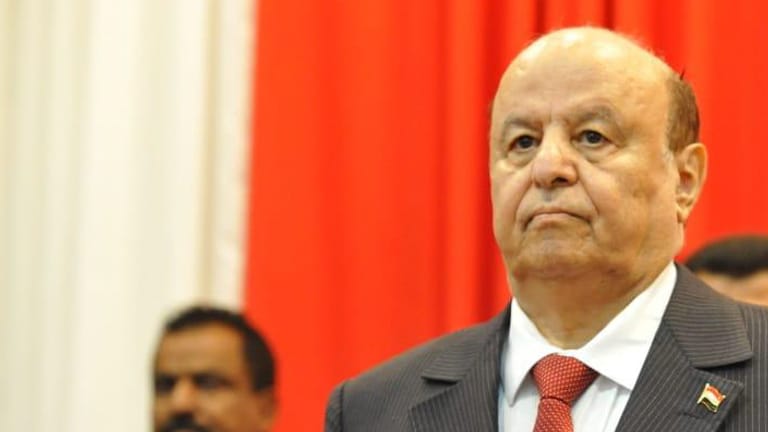 Abed Rabbo Mansur Hadi, Präsident vom Jemen: Er hat seine Macht an einen Präsidialrat übertragen.
