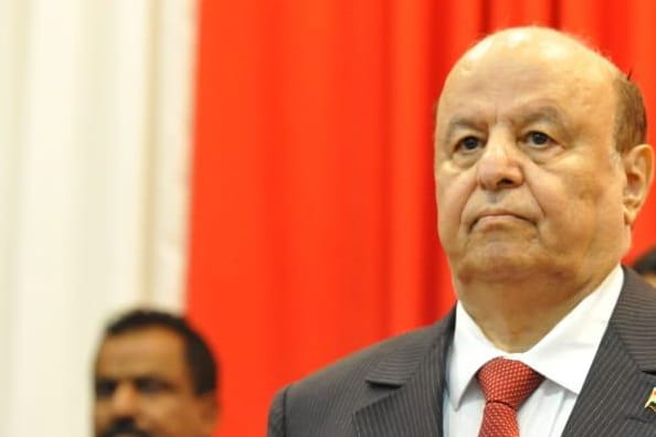 Abed Rabbo Mansur Hadi, Präsident vom Jemen: Er hat seine Macht an einen Präsidialrat übertragen.