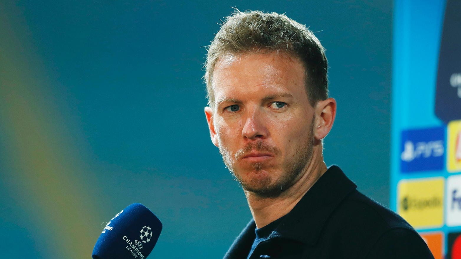 Julian Nagelsmann: Der Coach sah die Partie gegen Villarreal als "total wild".