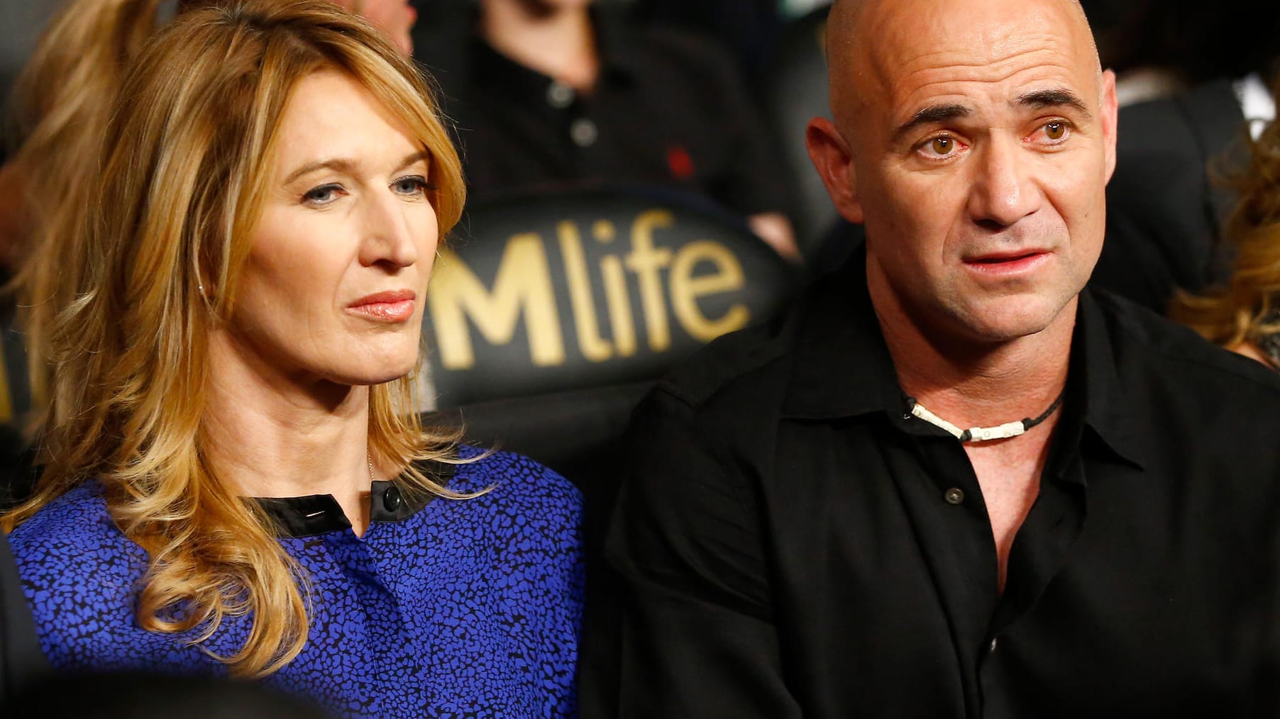 Steffi Graf und Andre Agassi: Das Paar und seine Familie wird bedroht.