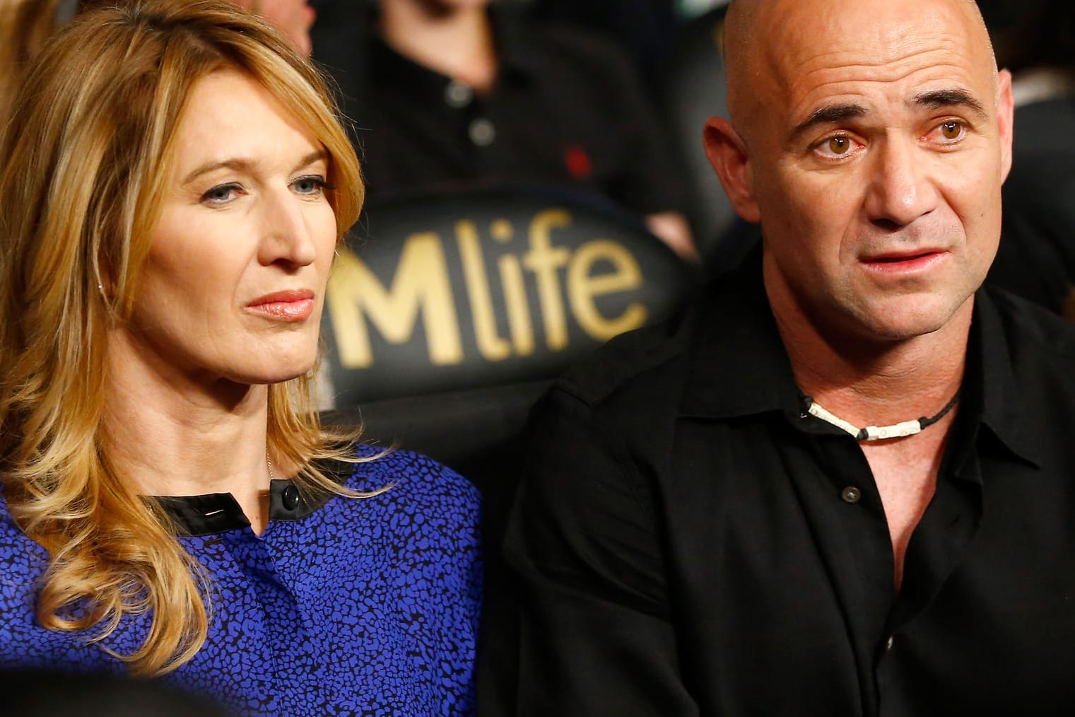 Steffi Graf und Andre Agassi: Das Paar und seine Familie wird bedroht.