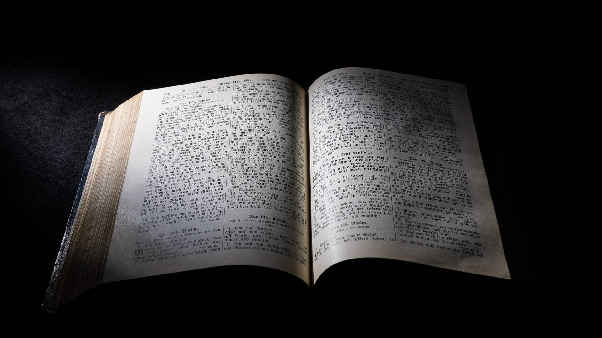 Eine aufgeschlagene Bibel (Symbolfoto): Verschiedene Ausführungen der heiligen Schrift sind im Nürnberger Bibelmuseum zu sehen. Eine aufgeschlagene Bibel (Symbolfoto): Verschiedene Ausführungen der heiligen Schrift sind im Nürnberger Bibelmuseum zu sehen.