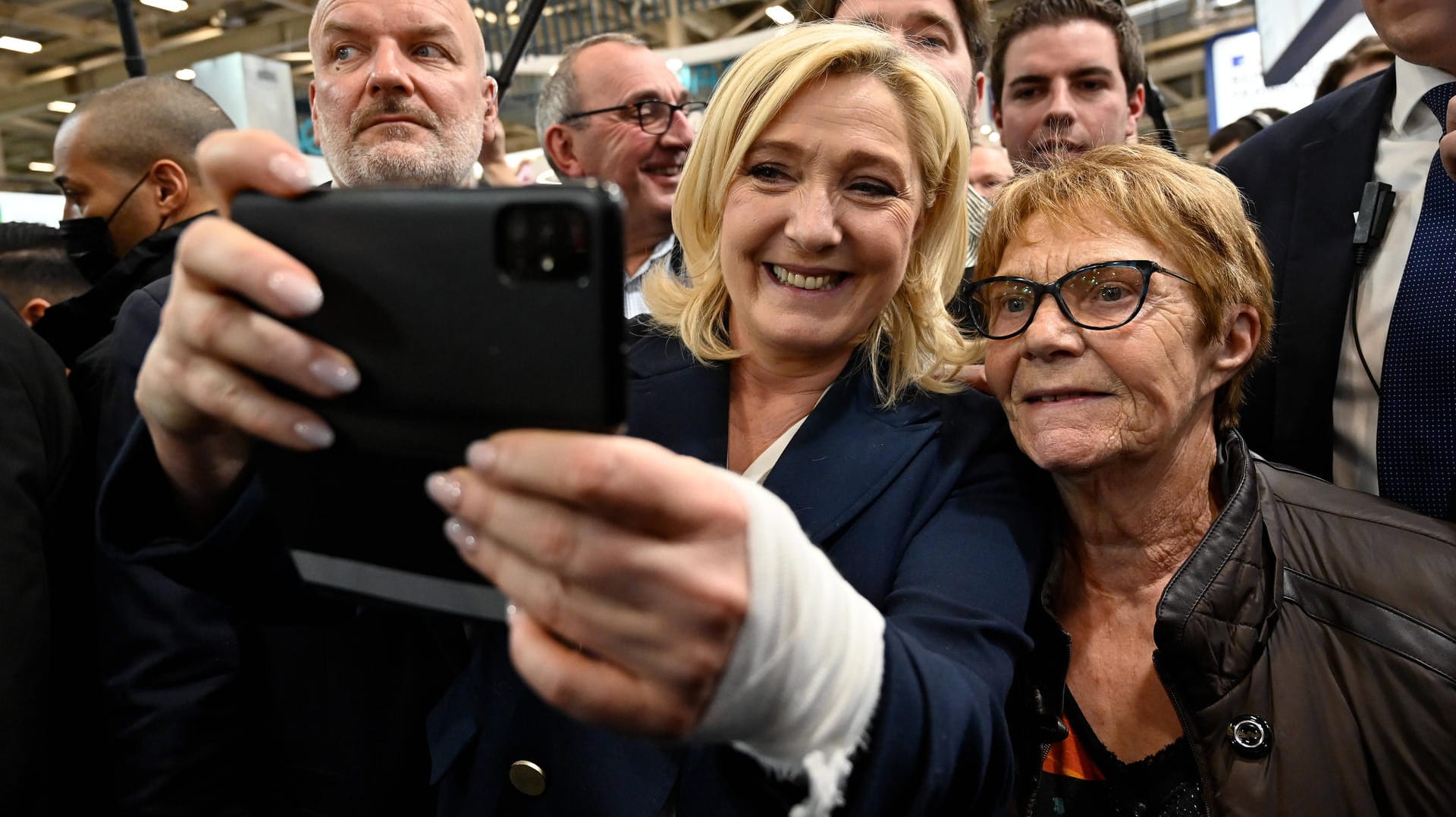 Marine Le Pen: Die Rechtsextremistin bewirbt sich zum dritten Mal um das Amt des Präsidenten in Frankreich.