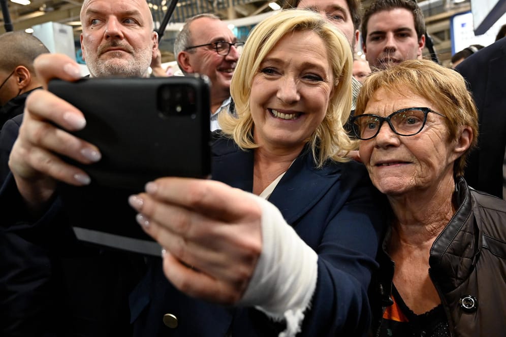 Marine Le Pen: Die Rechtsextremistin bewirbt sich zum dritten Mal um das Amt des Präsidenten in Frankreich.