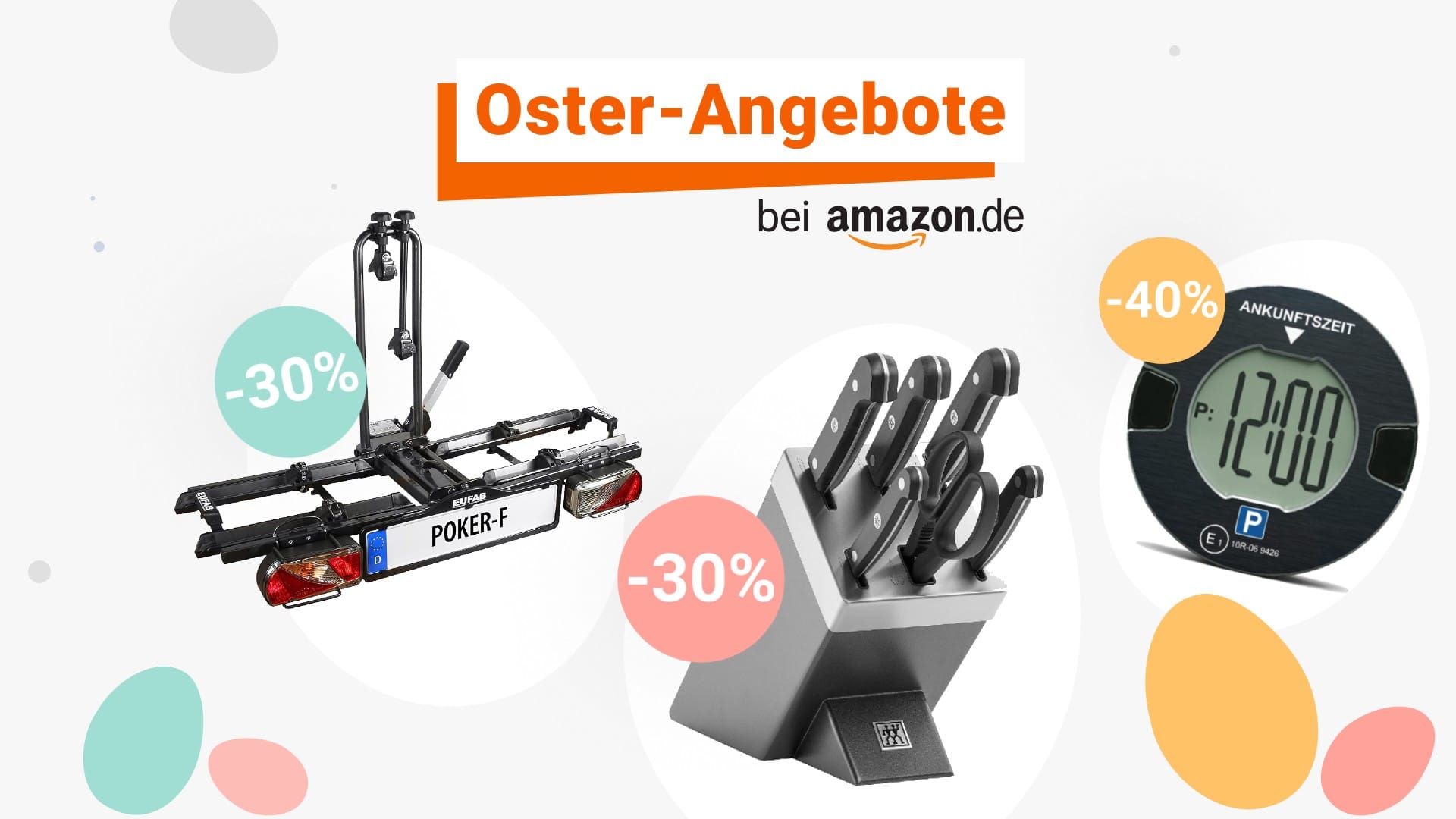 Die besten Oster-Angebote von Amazon am Donnerstag: Sparen Sie bis zu 40 Prozent.