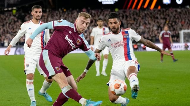 West Ham United und Olympique Lyon trennten sich in der Europa League 1:1.