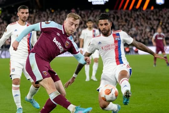 West Ham United und Olympique Lyon trennten sich in der Europa League 1:1.