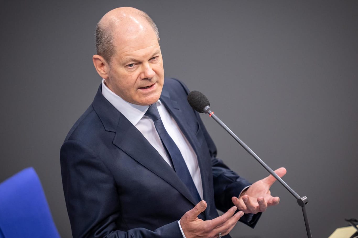 Olaf Scholz (SPD): Für den Bundeskanzler ist das Thema Impfpflicht abgehakt.