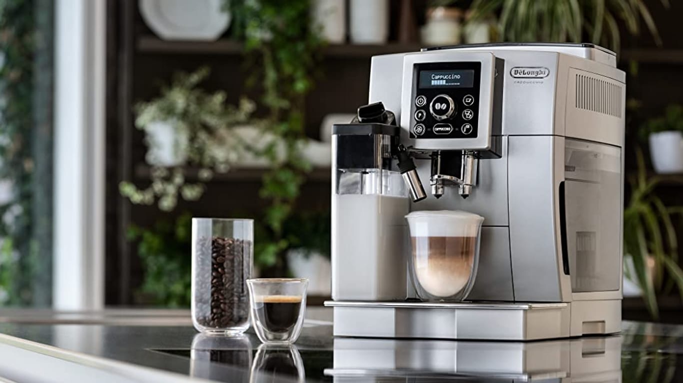 Für Genießer: Der "gute" Kaffeevollautomat von De'Longhi ist heute auf unter 400 Euro reduziert.