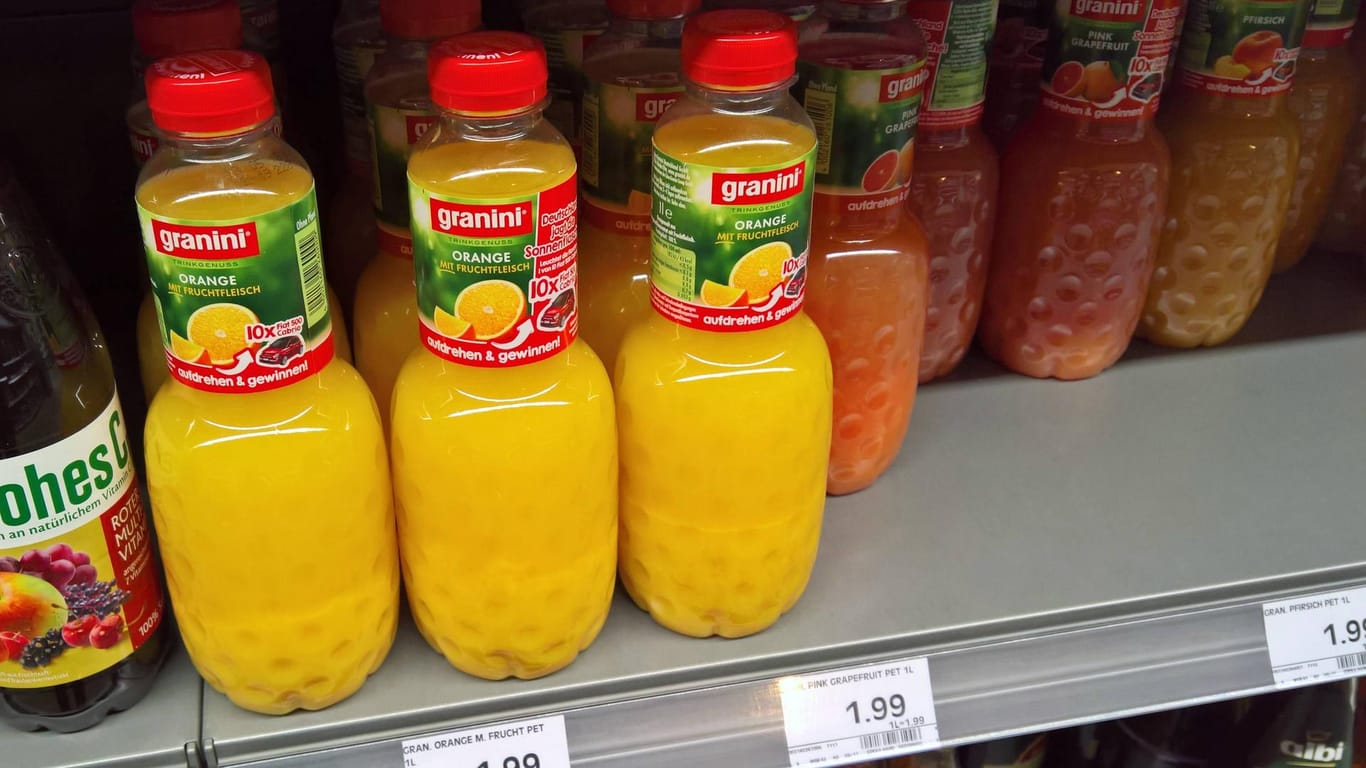 Fruchtsäfte von Eckes-Granini: Die beliebten Getränke sollen teurer werden.