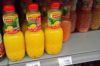 Fruchtsäfte von Eckes-Granini: Die beliebten Getränke sollen teurer werden.