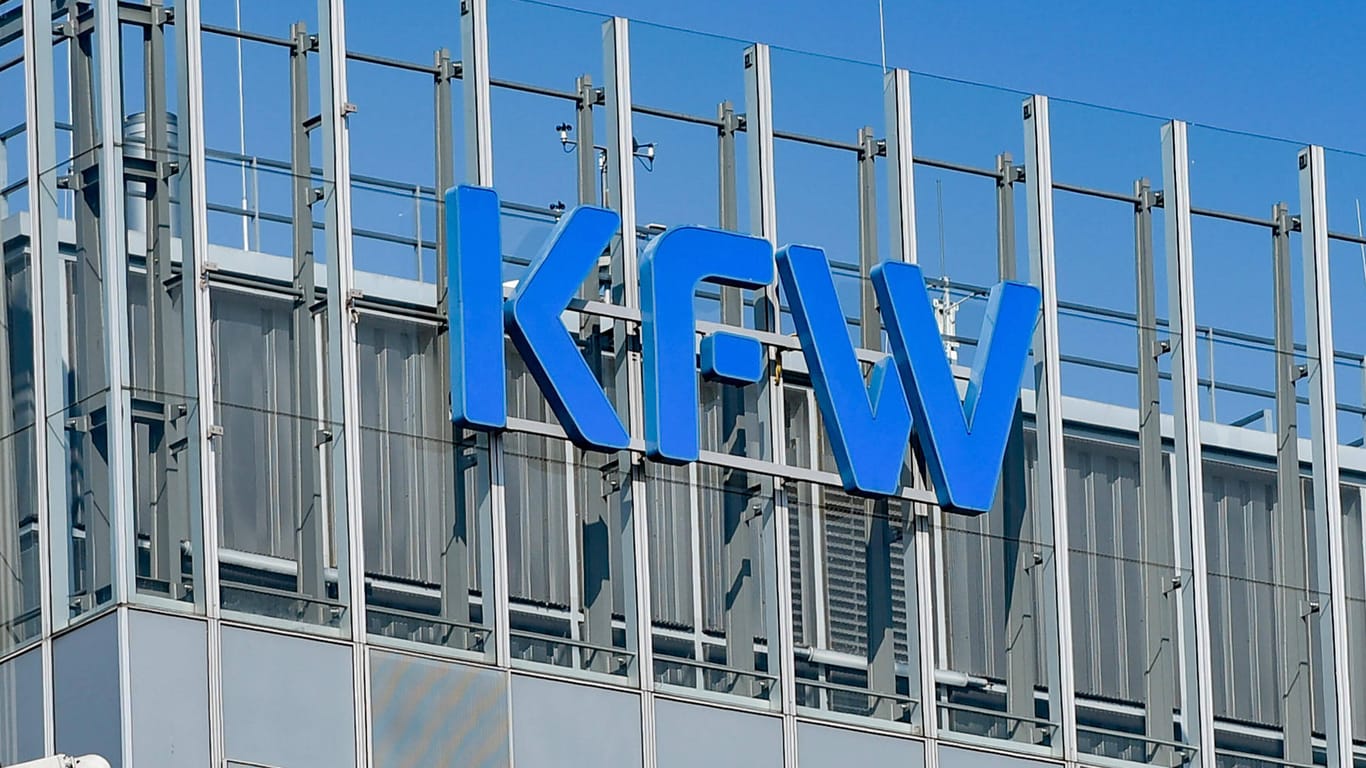 Gebäude der Kreditanstalt für Wiederaufbau in Frankfurt am Main (Symbolbild): Die KfW konnte ihren Gewinn steigern.