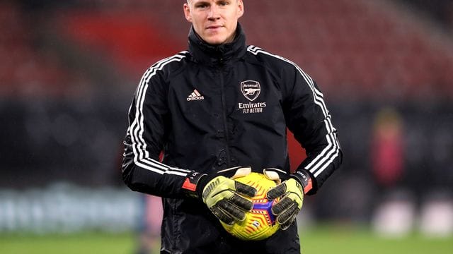 Ist nicht mehr die Nummer eins beim FC Arsenal: Torwart Bernd Leno. Ist nicht mehr die Nummer eins beim FC Arsenal: Torwart Bernd Leno.