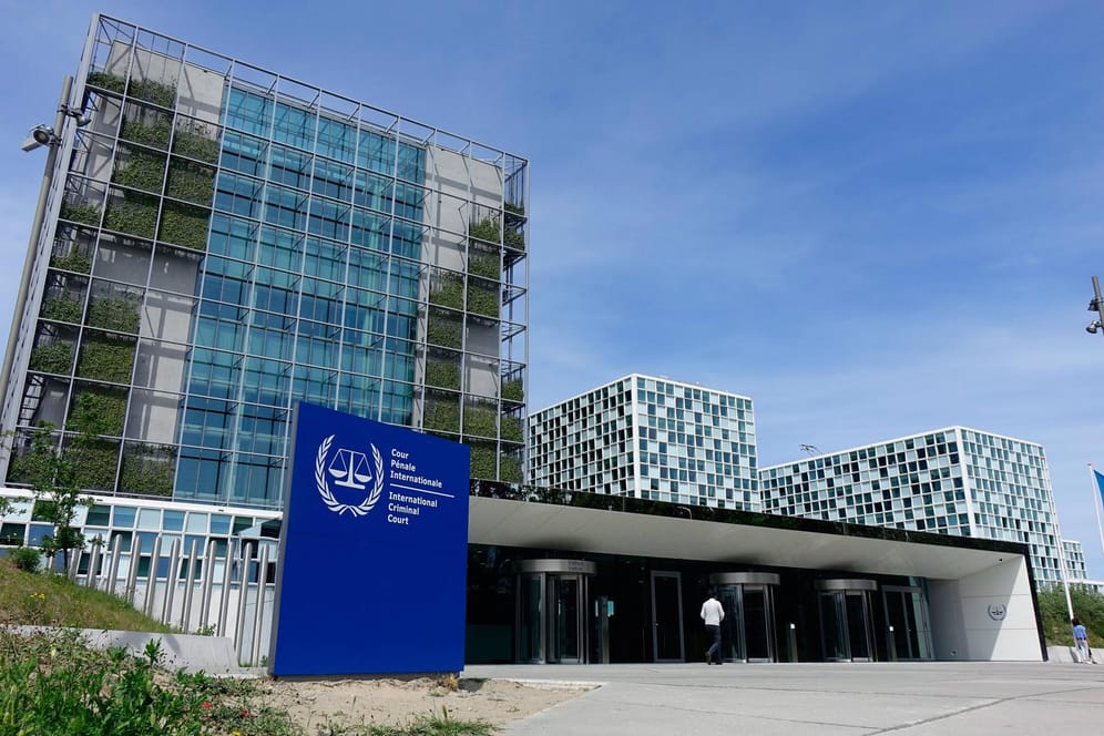 Internationaler Strafgerichtshof in Den Haag: Ein Ermittlungsverfahren wegen möglicher Kriegsverbrechen in der Ukraine läuft bereits.