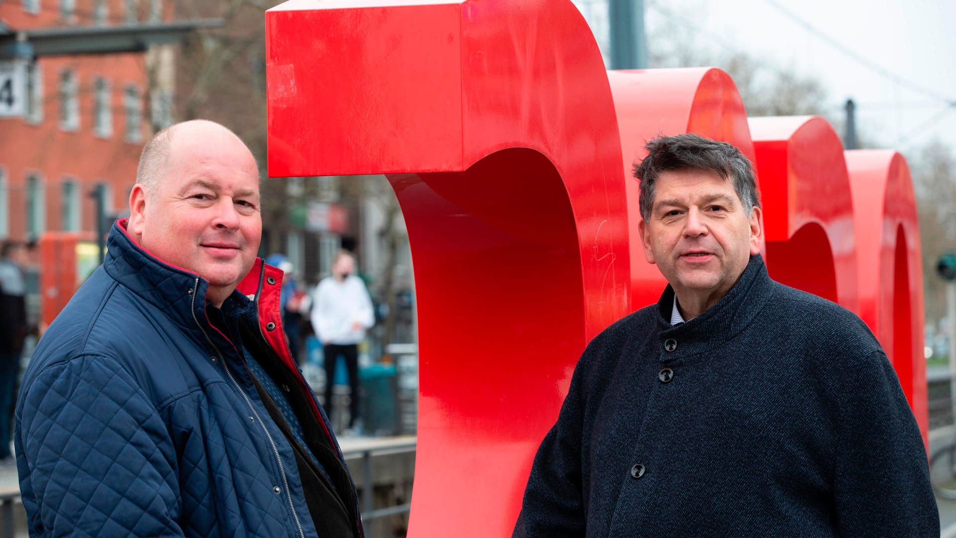 Die Brüder Stephan (l.) und Georg Brandt sind seit Jahren im Veedel engagiert.