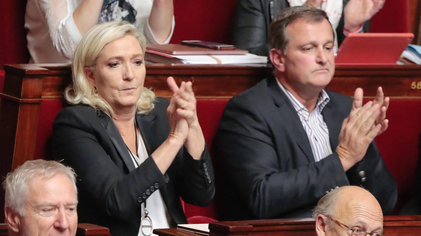 Marine Le Pen und Louis Aliot: Die beiden sind auch nach ihrer Trennung noch befreundet.