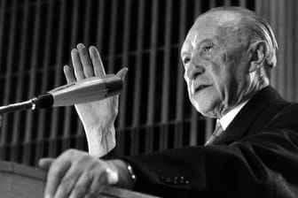 Konrad Adenauer: Der CDU-Politiker war der erste Kanzler der Bundesrepublik und regierte bis 1963.