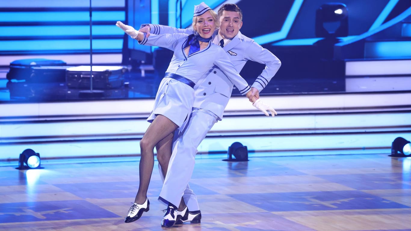"Let's Dance": Janin Ullmann und Zsolt Sándor Cseke bekamen für den Charleston 30 Punkte.