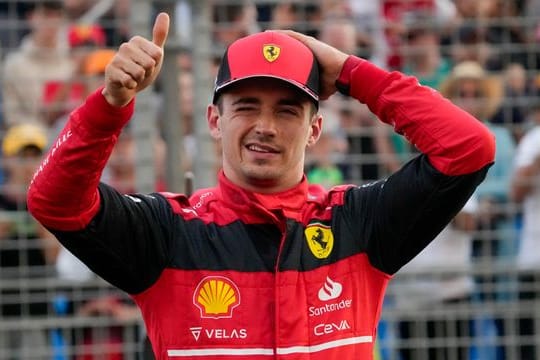 Auf der Pole für den Grand Prix von Australien: Charles Leclerc.