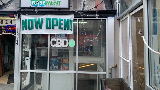 Der Laden „The Basement“ im Washingtoner Ausgehviertel Adams Morgan beschreibt sich als Kerzen-Boutique, eigentlich wird dort aber mit Marihuana gehandelt.