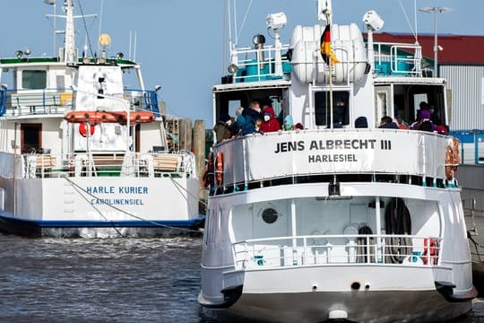 Fährschiff nach Wangerooge